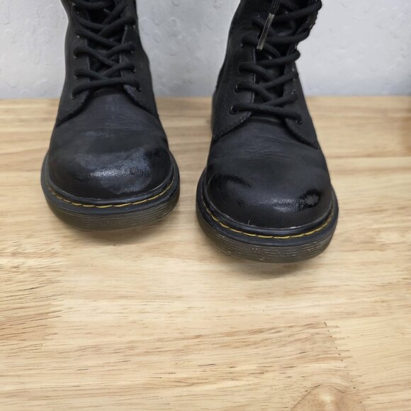 Dr Martens Boots Kids Size 1 1914 Mid Calf Tall Lace Up Zip Up Punk Rock - Picture 4 of 12